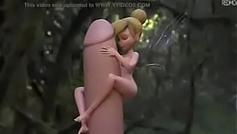 Tinker Bell'S Intense Encounter With A Huge Penis - Hentai Porn