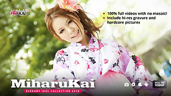 Miharu Kai, Makea Japanilainen Tyttö, Ottaa Syvä Kulaus Kova, Karvainen Akseli