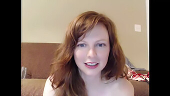 Adorable 18-Year-Old Webcam Star With Fiery Hair