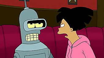 La Rencontre Chaude D'Amy Et Bender À Futurama