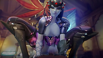 Kompilasi 3d Hentai Yang Tidak Disaring Menampilkan Dva Dan Mercy Dari Overwatch Dalam Aksi Yang Jelas