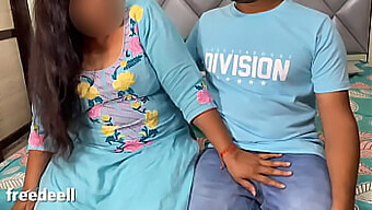 Tatie Surprise En Train De Baiser Son Beau-Fils Dans Cette Vidéo Taboue Indienne