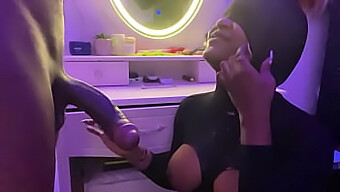 African American Woman Performs Excellent Oral Sex Multiple Times