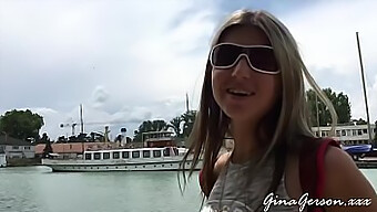 Young 18+ Teenie Enjoys A Trip To Balaton