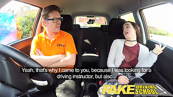 Lola Rae Teaches Tight British Babes How To Drive In This Fake School Video