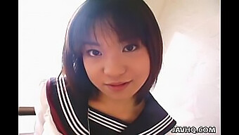 Beautiful Japanese Teen Receives Facial Uncut In Raw Video