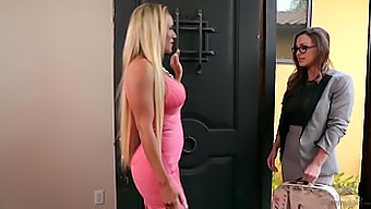 Kate England Surprises Her Mom And Teachers In A Steamy Threesome