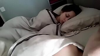 Teenage Webcam Girl Indulges In Solo Pleasure During Sleepover