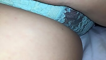 Sexy Wife'S Butt In Lace Undergarments For A Dirty Fetish