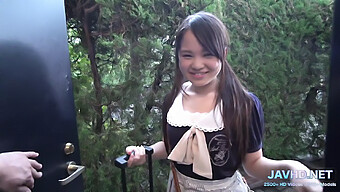 Risa Oomomo Gives An Adorable Blowjob In This Video