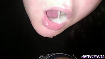 Amateur Couple'S Compilation Of Cum Swallowing And Eating