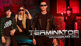 Lexi Stone'S Intense Gangbang In Hd Parody Of Terminator: Gangbang Day