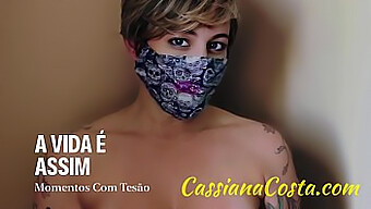 Cassiana Costa, Một Bà Mẹ Dâm Đãng, Thích Thú Với Một Con Cặc Lớn Trong Mông Của Mình