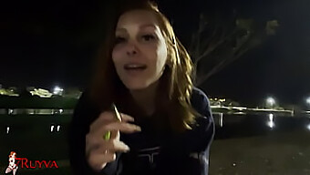 Redhead Amateur Gets Fucked In Public