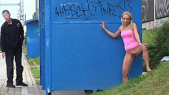 Public Urination On A Train Platform