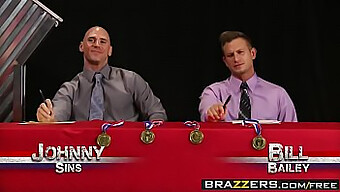 Bill Bailey And Johnny Sins Star In Titted American Miss Video