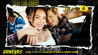 Brunette Bombshell Charlotte Sins And Hunk Robby Echo Go Wild In Part 2