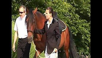 Young Riders Learn The Ropes At A Riding School In Harmony